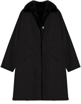 Classic reversible mink coat by YVES SALOMON