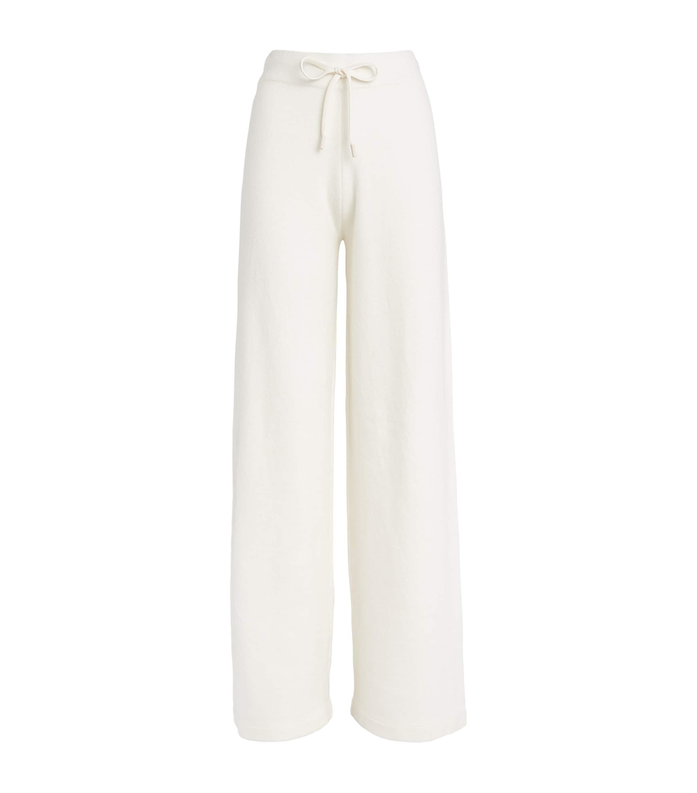 Knit Drawstring Trousers by YVES SALOMON