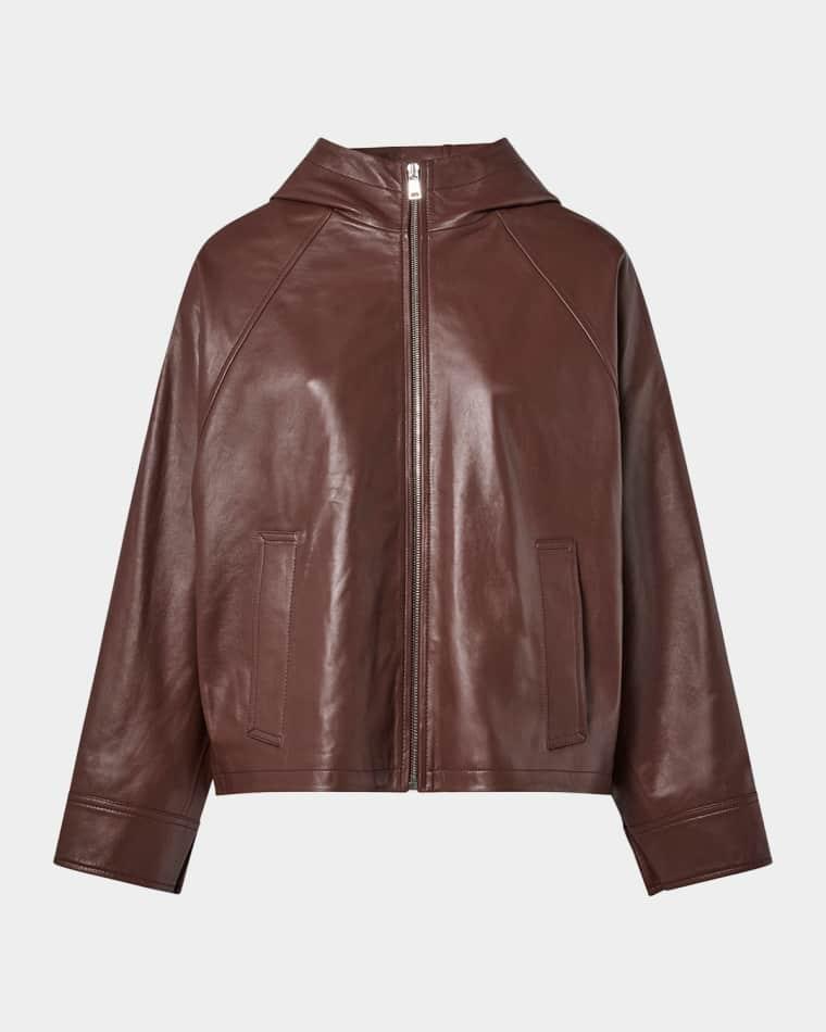 Lamb Leather Jacket by YVES SALOMON