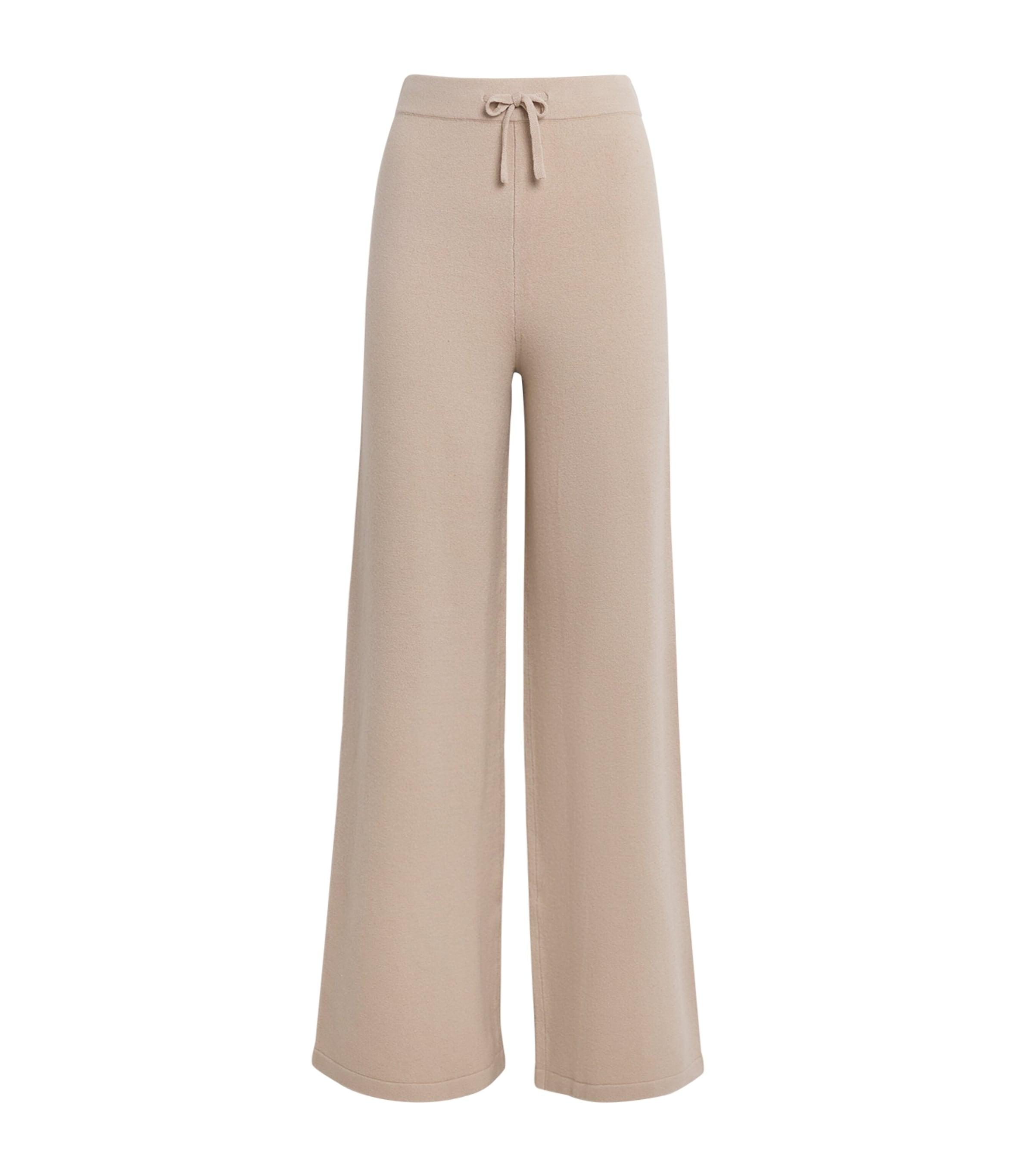 Merino Wool Straight Trousers by YVES SALOMON