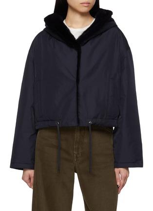 Mink Fur Inner Technical Jacket by YVES SALOMON