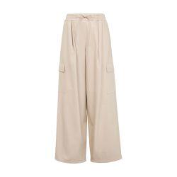 Straight nappa lambskin leather pants by YVES SALOMON