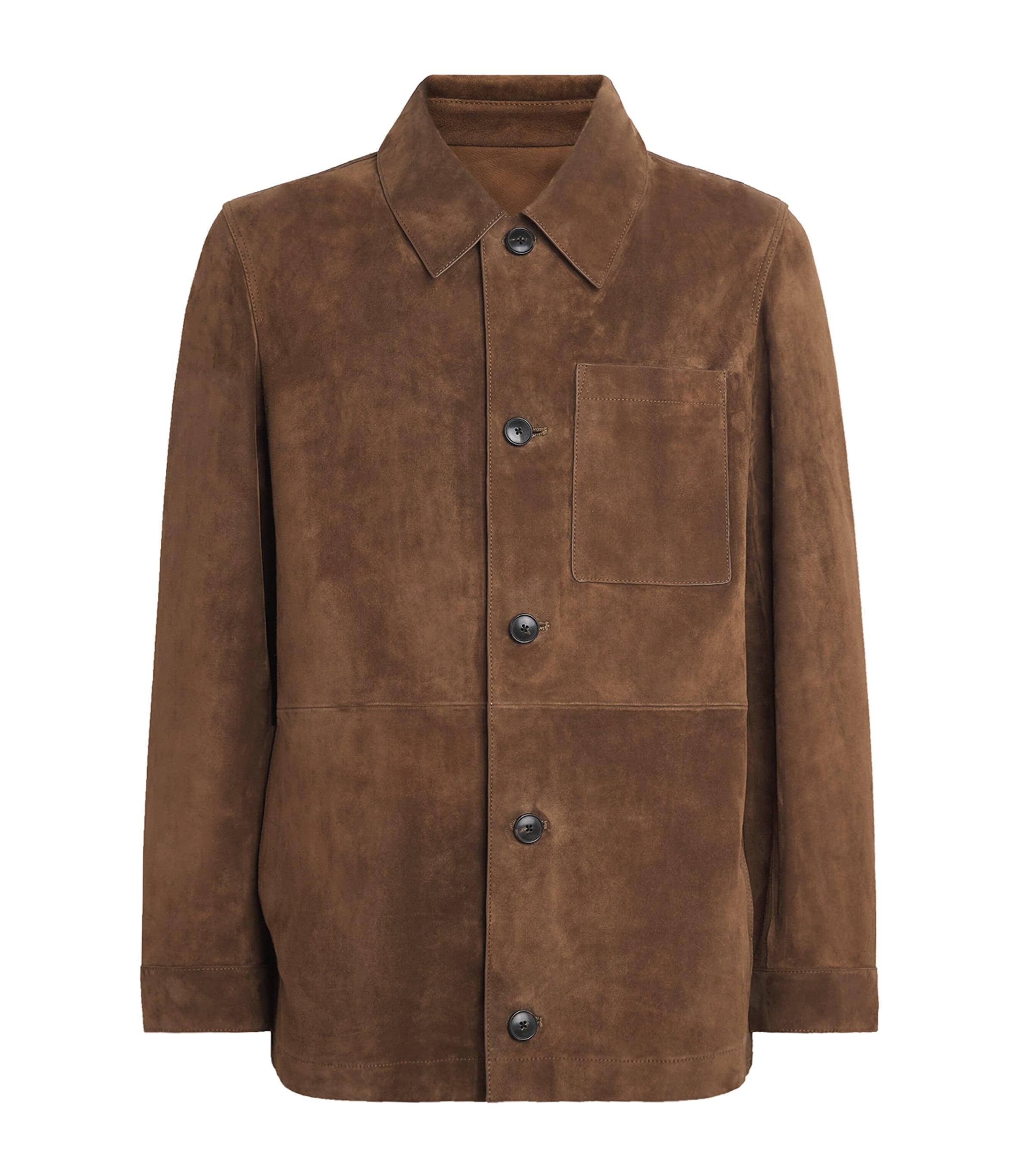 Suede Overshirt by YVES SALOMON