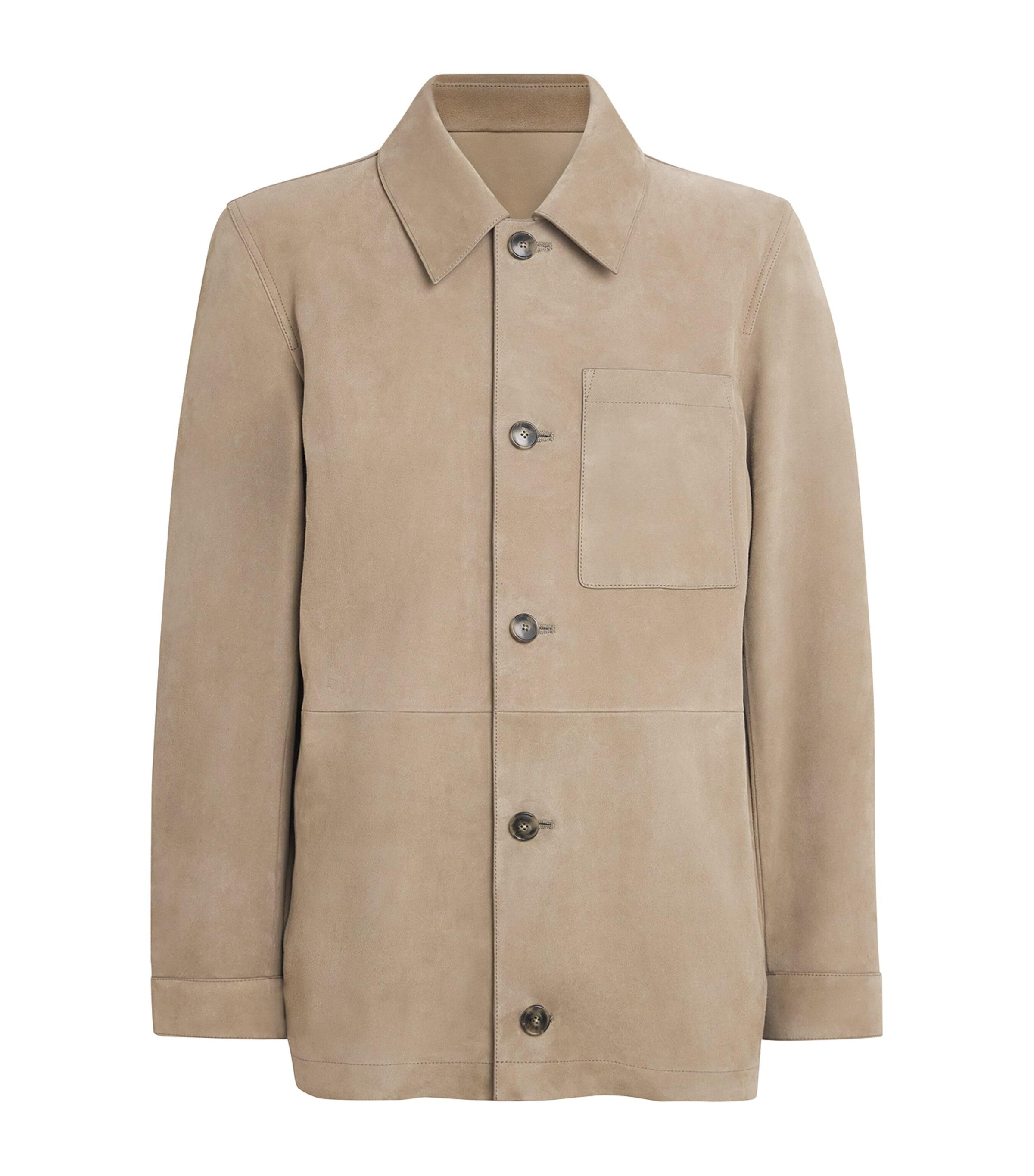 Suede Overshirt by YVES SALOMON