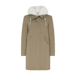 Waterproof cotton blend parka by YVES SALOMON