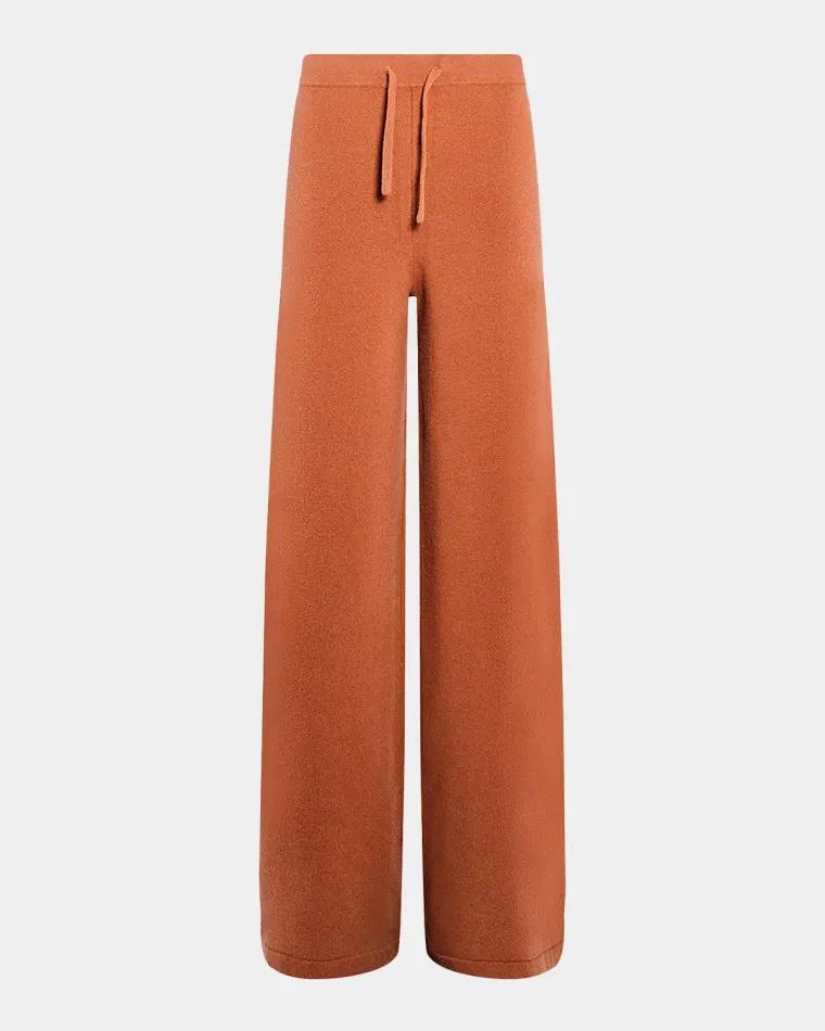 Wool-Blend Drawstring Pants by YVES SALOMON