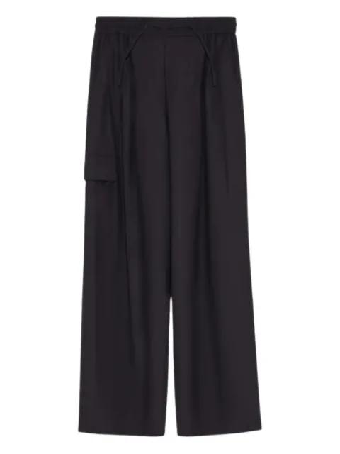 cargo drawstring trousers by YVES SALOMON