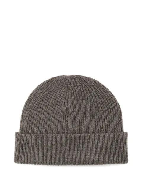cashmere beanie hat by YVES SALOMON