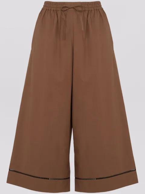 cropped trousers by YVES SALOMON