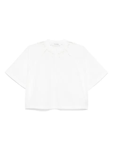 cut out-detail blouse by YVES SALOMON
