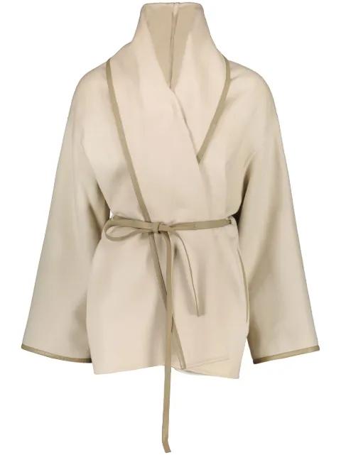 double-sided jacket by YVES SALOMON