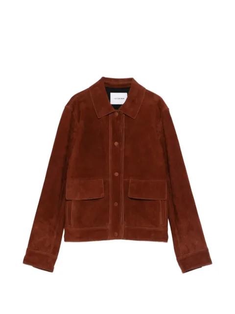 flap-pocket jacket by YVES SALOMON