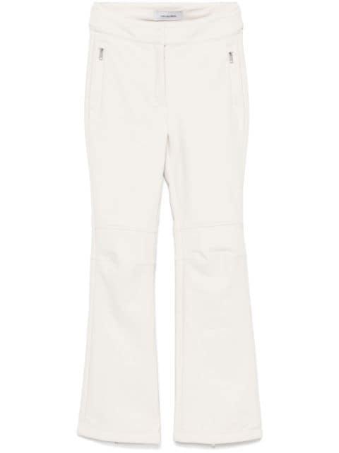 flared ski trousers by YVES SALOMON