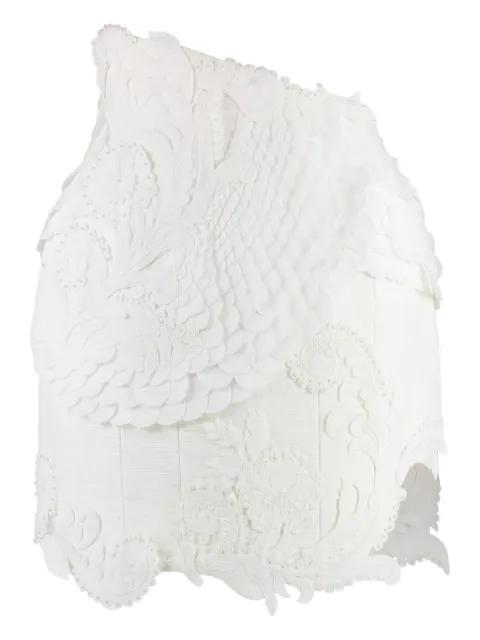 floral-lace skirt by YVES SALOMON
