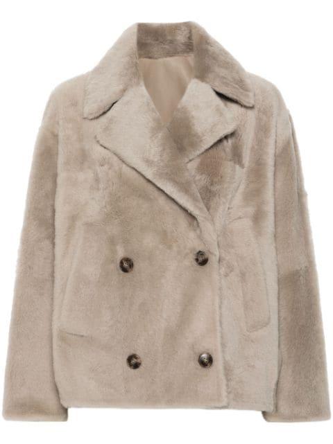 fur jacket by YVES SALOMON