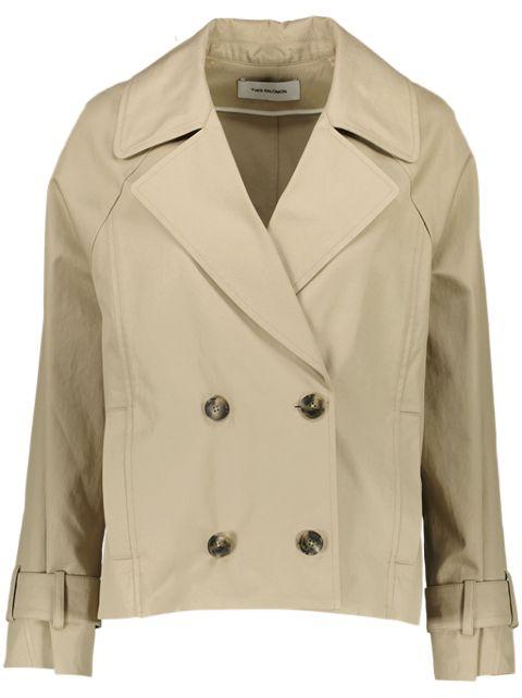 gabardine jacket by YVES SALOMON