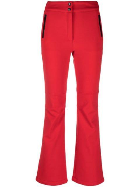 high-rise button-waist trousers by YVES SALOMON