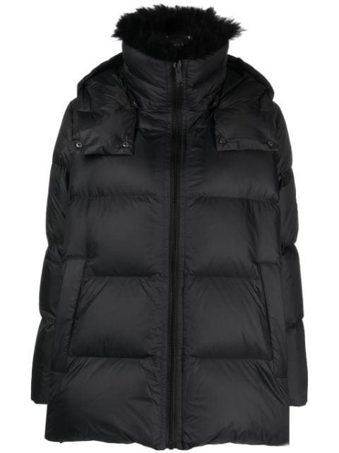 hoodied padded jacket by YVES SALOMON
