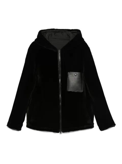hoodied reversible jacket by YVES SALOMON