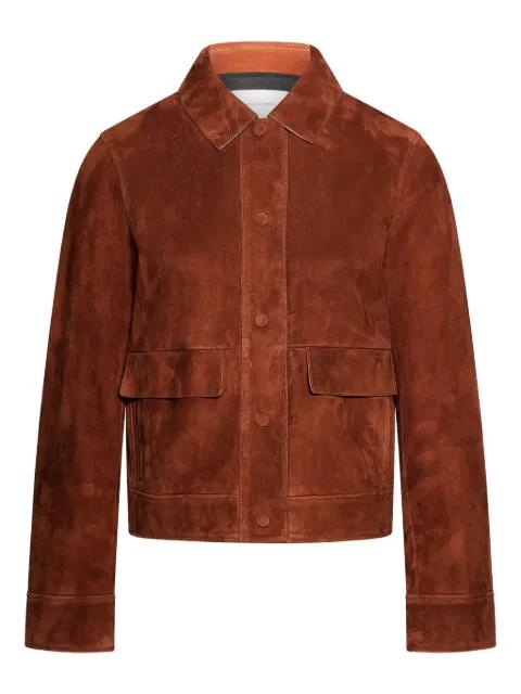 lamb suede jacket by YVES SALOMON