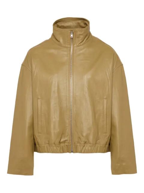 leather jacket by YVES SALOMON