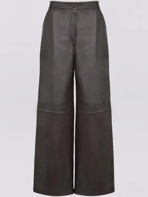 leather trousers by YVES SALOMON