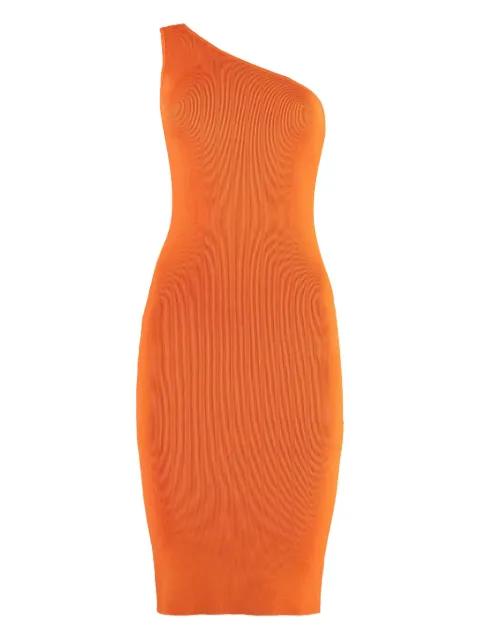 one shoulder dress by YVES SALOMON
