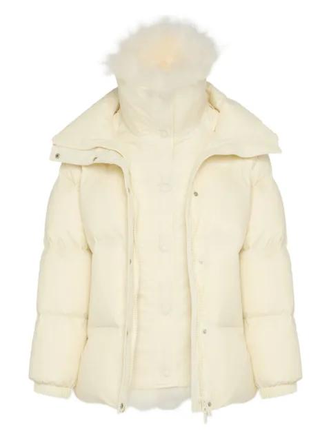 padded oversized jacket by YVES SALOMON