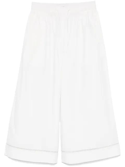 poplin trousers by YVES SALOMON