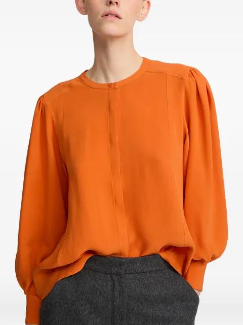 puff-sleeve shirt by YVES SALOMON