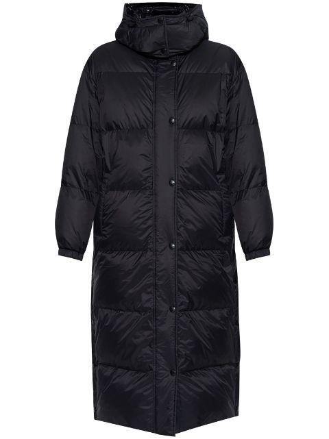reversible parka coat by YVES SALOMON