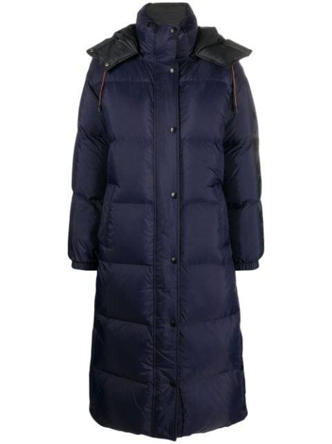 reversible puffer coat by YVES SALOMON