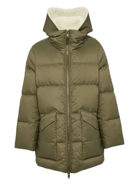 shearling down jacket by YVES SALOMON