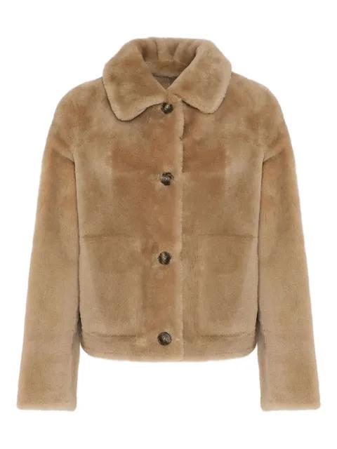 shearling jacket by YVES SALOMON