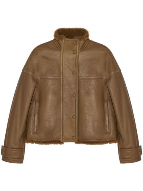 shearling-lining jacket by YVES SALOMON