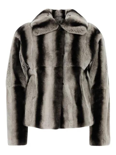 striped jacket by YVES SALOMON