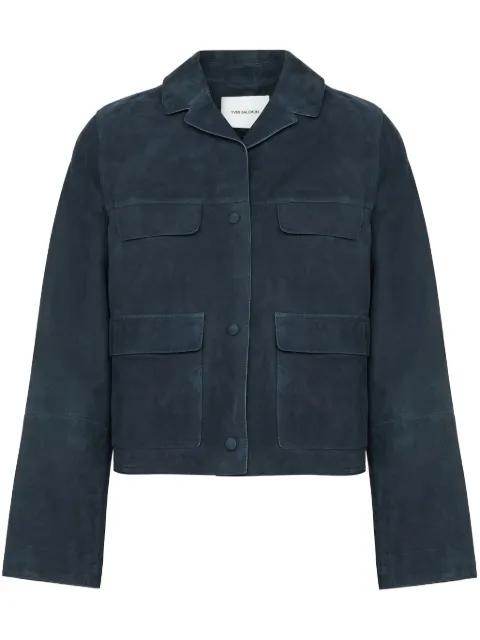 suede jacket by YVES SALOMON