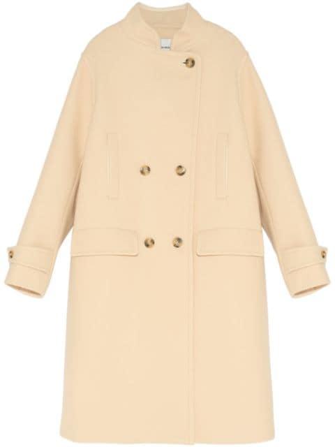 wool coat by YVES SALOMON