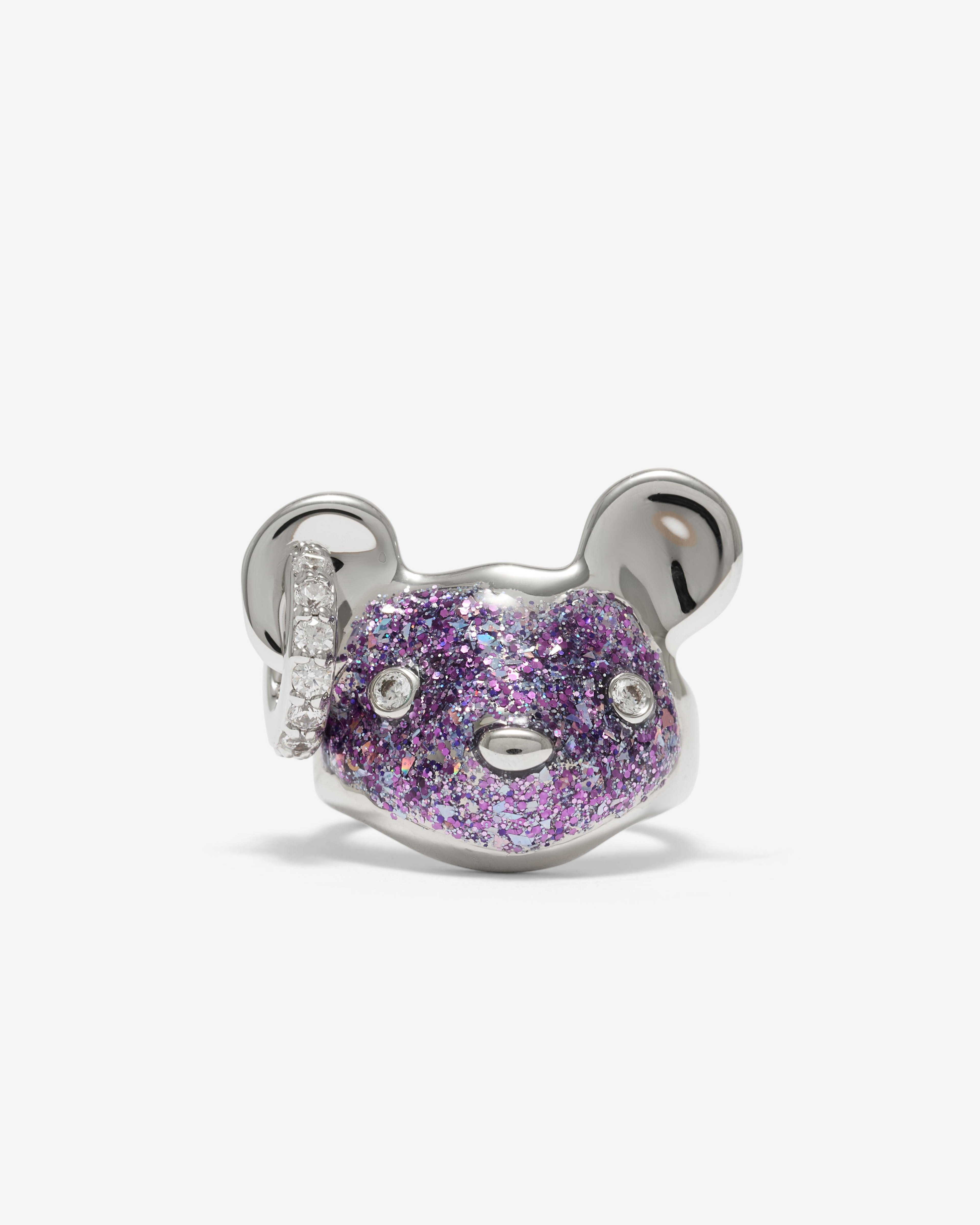 Yvmin - Sparkle Resin Ugly Bear Ring - (Purple) by YVMIN