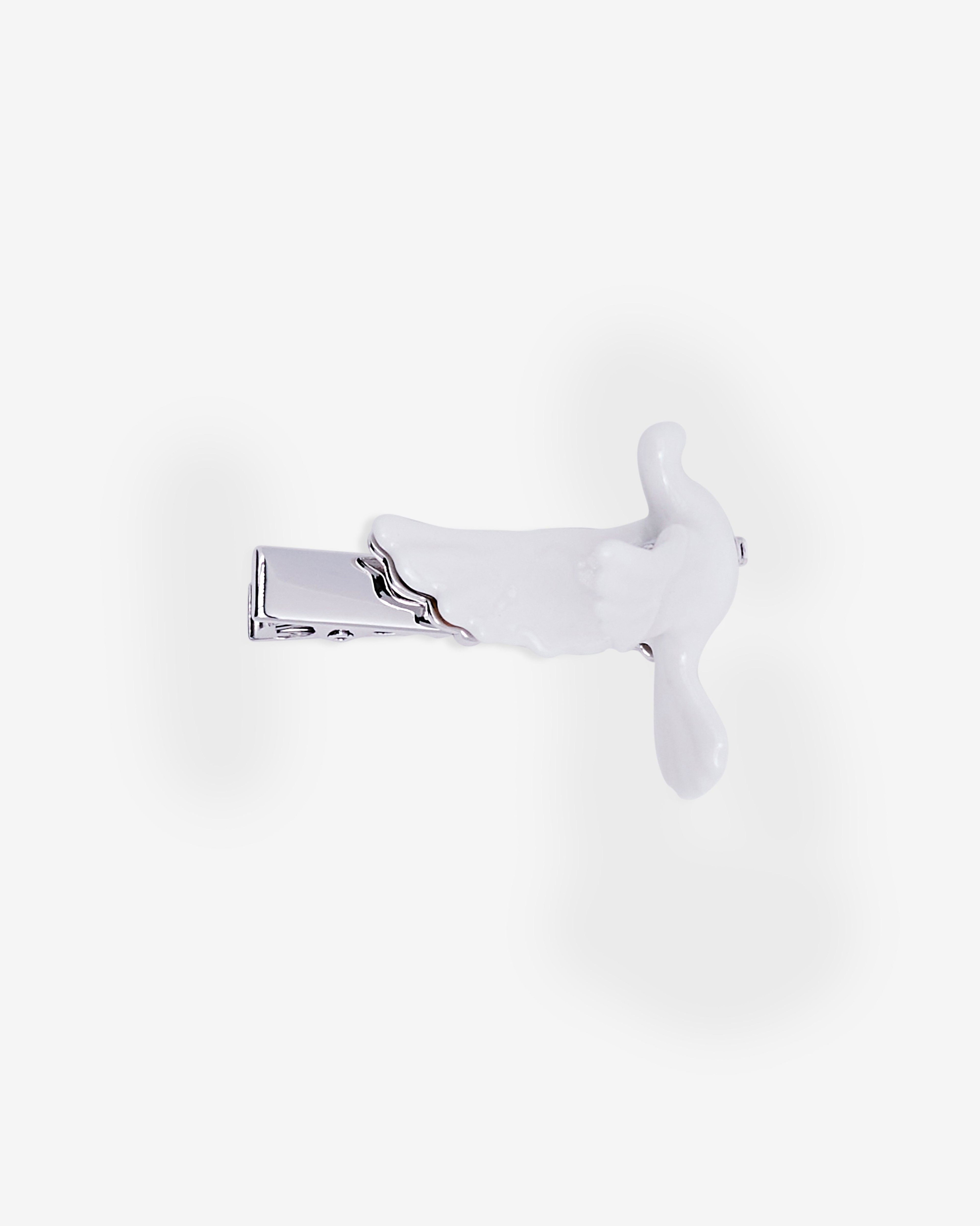 Yvmin - Women’s SHUSHU/TONG Dove Hair Clip - (White) by YVMIN