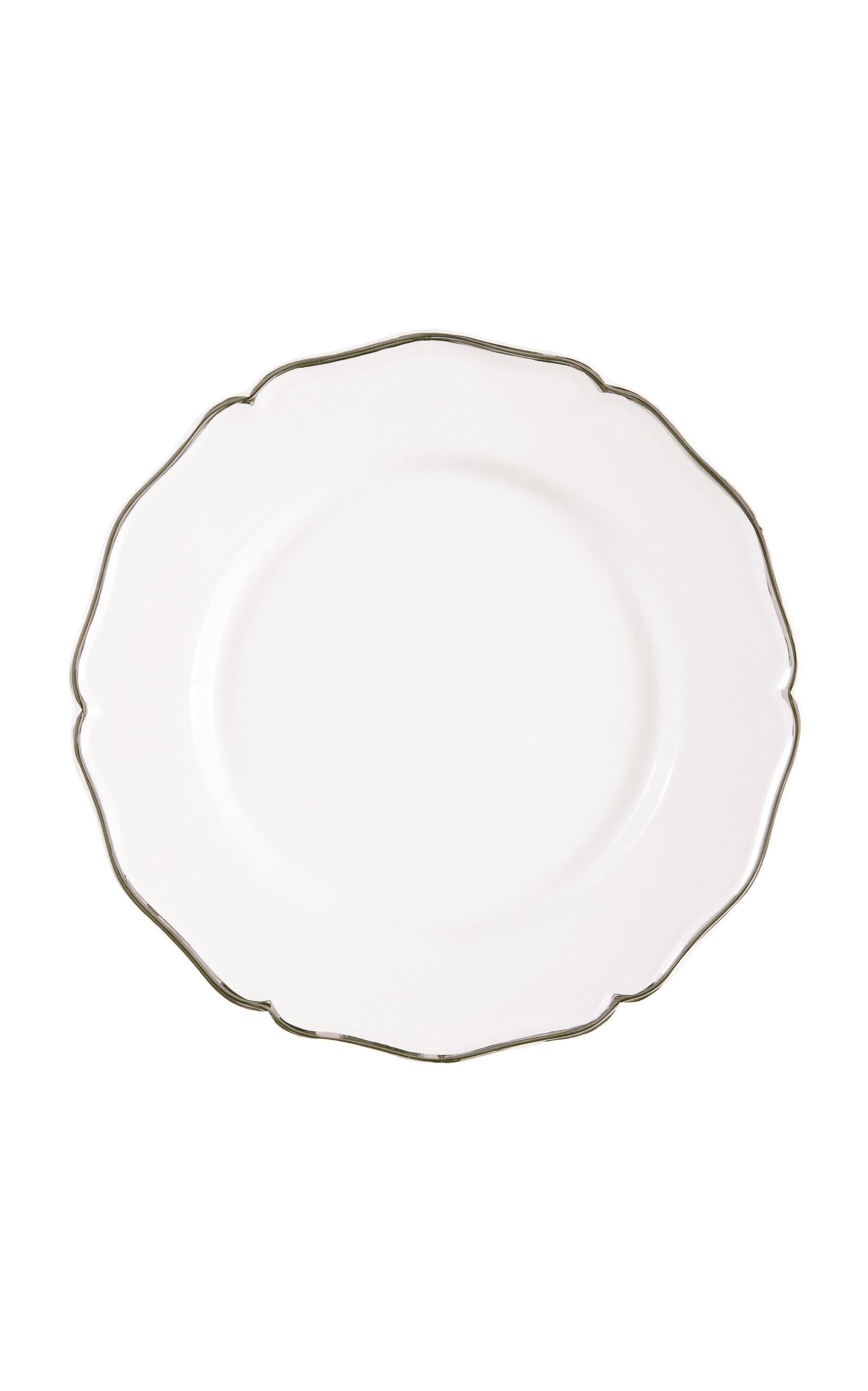 Z.D.G. BY ZOË DE GIVENCHY - L’Horizon Platine Dinner Plate - Silver - Moda Operandi by Z.D.G. BY ZOE DE GIVENCHY
