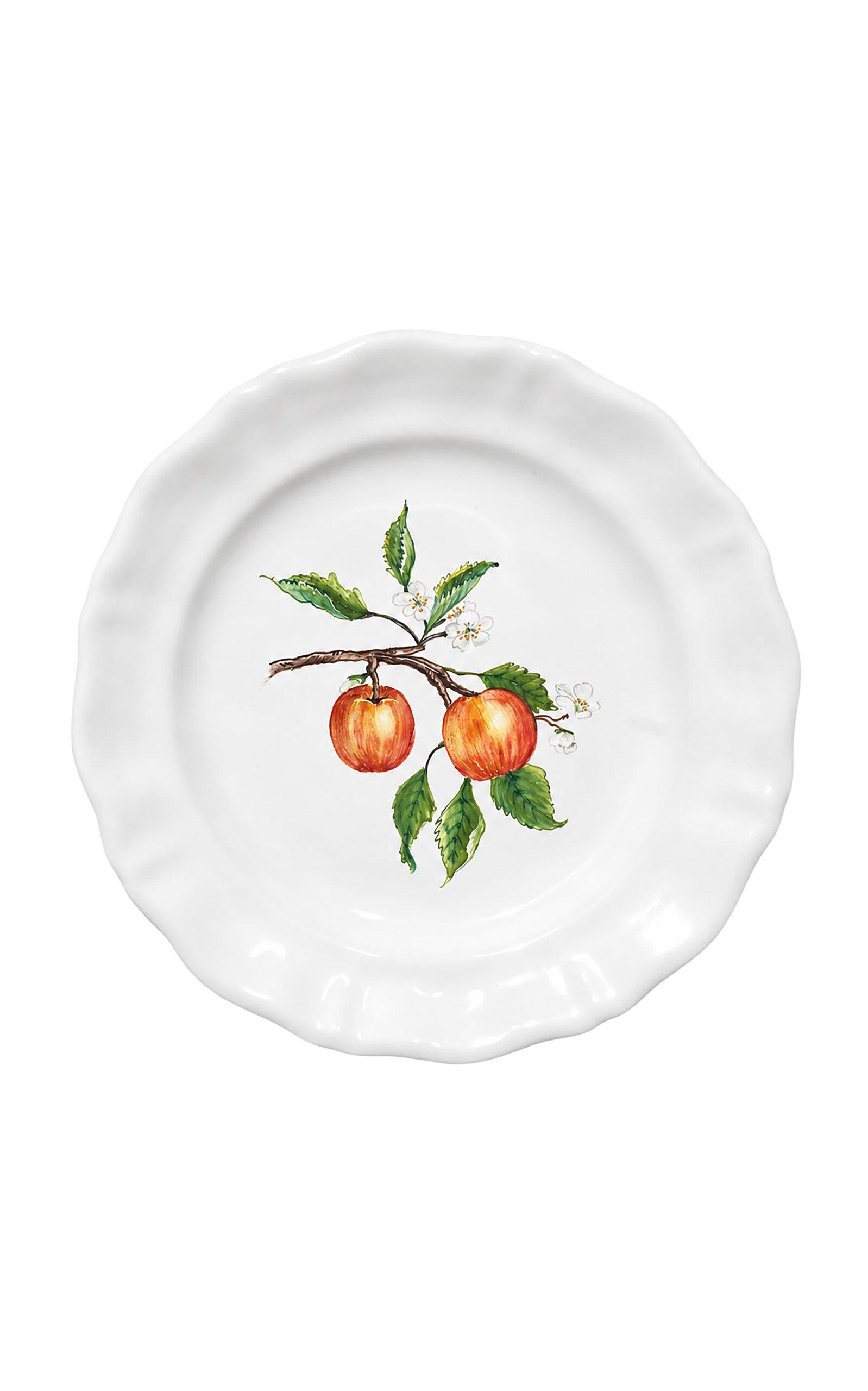Z.D.G. BY ZOË DE GIVENCHY - Le Potager Du Roi Les Fruits Salad/Dessert Plate; Apple - Multi - Moda Operandi by Z.D.G. BY ZOE DE GIVENCHY