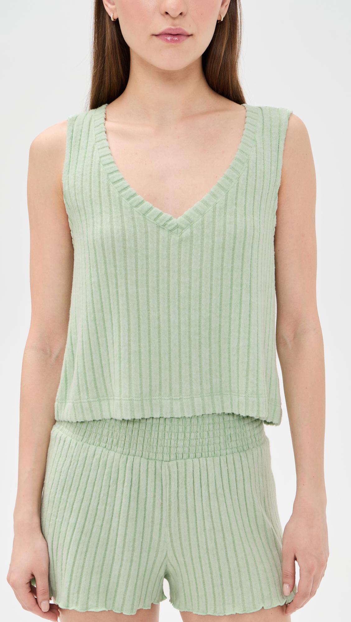 Sloane V Neck Rib Tank by Z SUPPLY