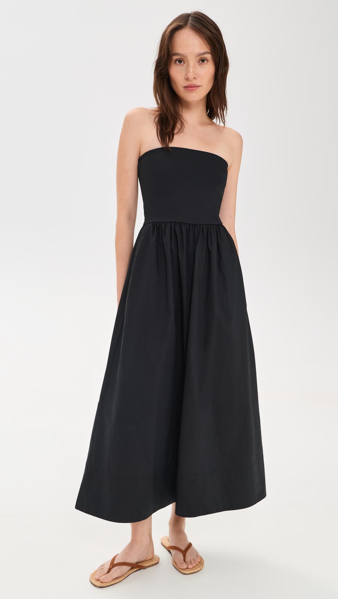 Sunsought Strapless Midi Dress by Z SUPPLY