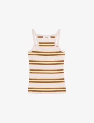 Albao Striped Cotton Tank Top by ZADIG&VOLTAIRE