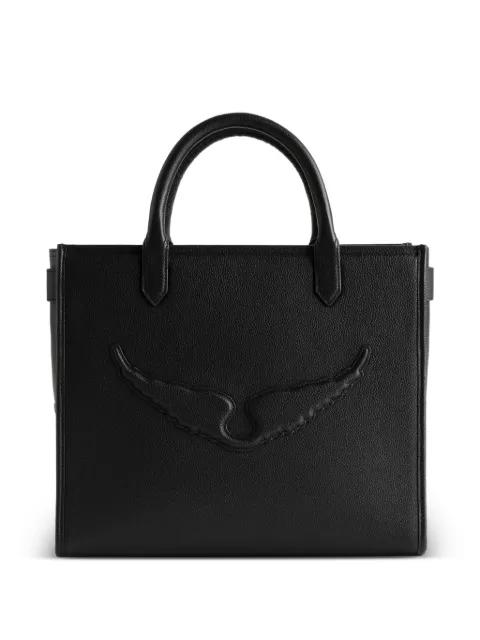 Angel grained-leather tote bag by ZADIG&VOLTAIRE