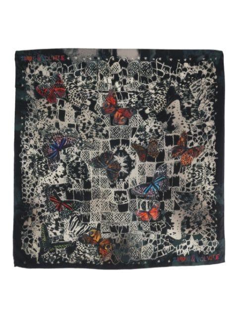 Blondie butterfly-print scarf by ZADIG&VOLTAIRE
