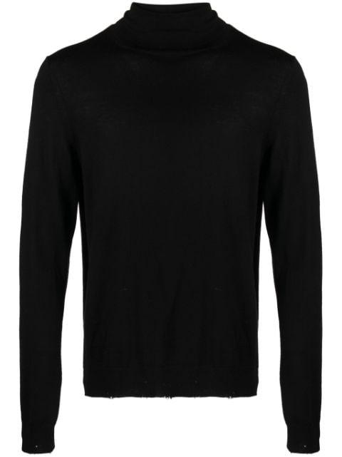 Bobby fine-ribbed raw-cut jumper by ZADIG&VOLTAIRE