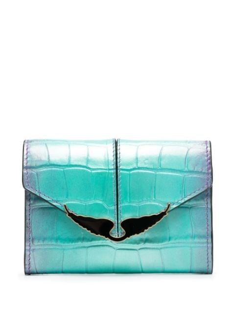 Borderline metal-wings wallet by ZADIG&VOLTAIRE