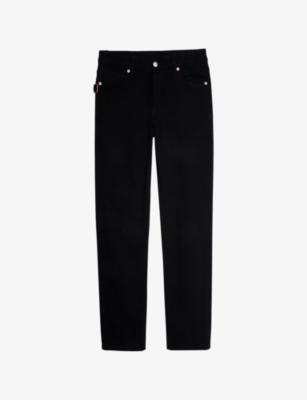 Boyfit cropped-leg five-pocket jeans by ZADIG&VOLTAIRE